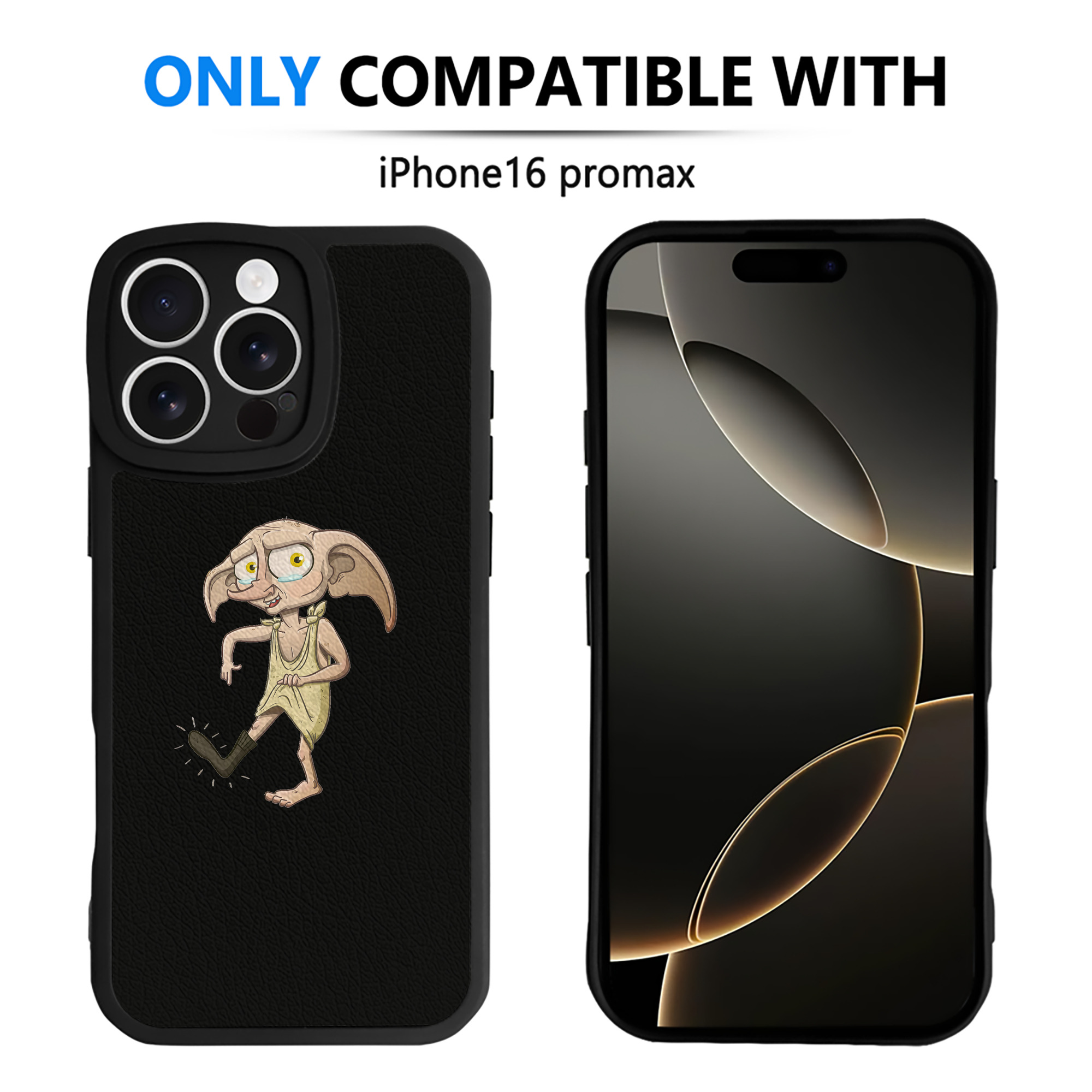 （画像用） Harry Potter ハリー・ポッターシリーズ 【iPhone 16シリーズ対応】シリコンスマホケース（レザー調） 材質：シリコン